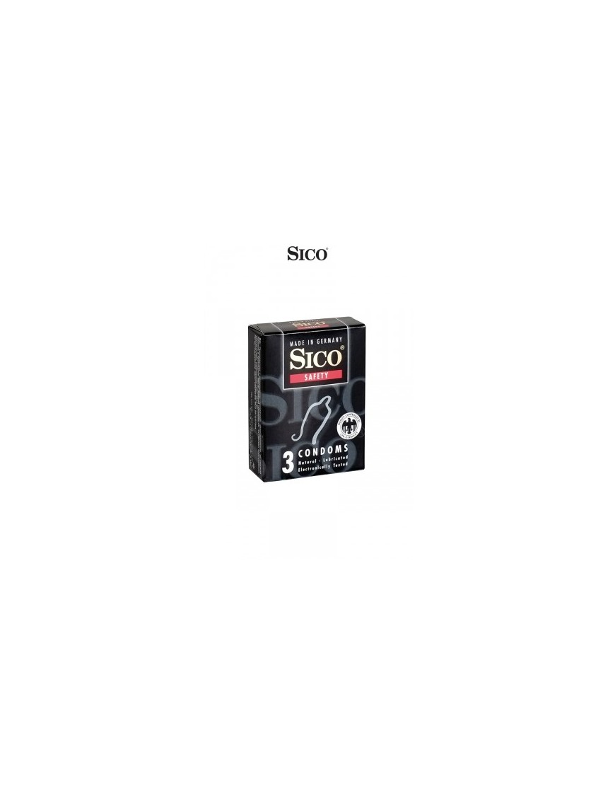 3 préservatifs Sico SAFETY