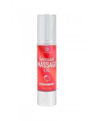 Huile de massage Fraise - Secret Play