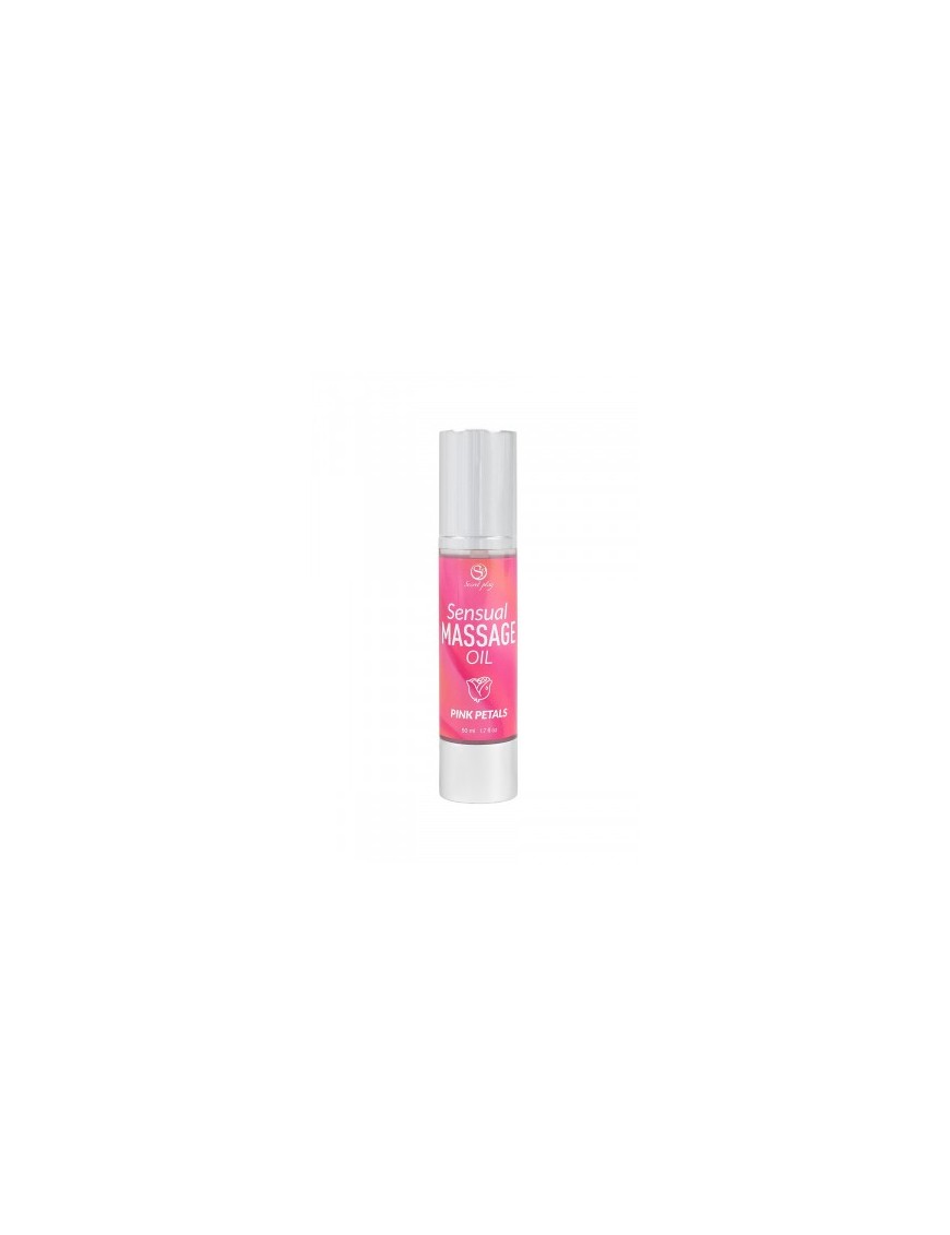 Huile de massage Pétales de Rose - Secret Play