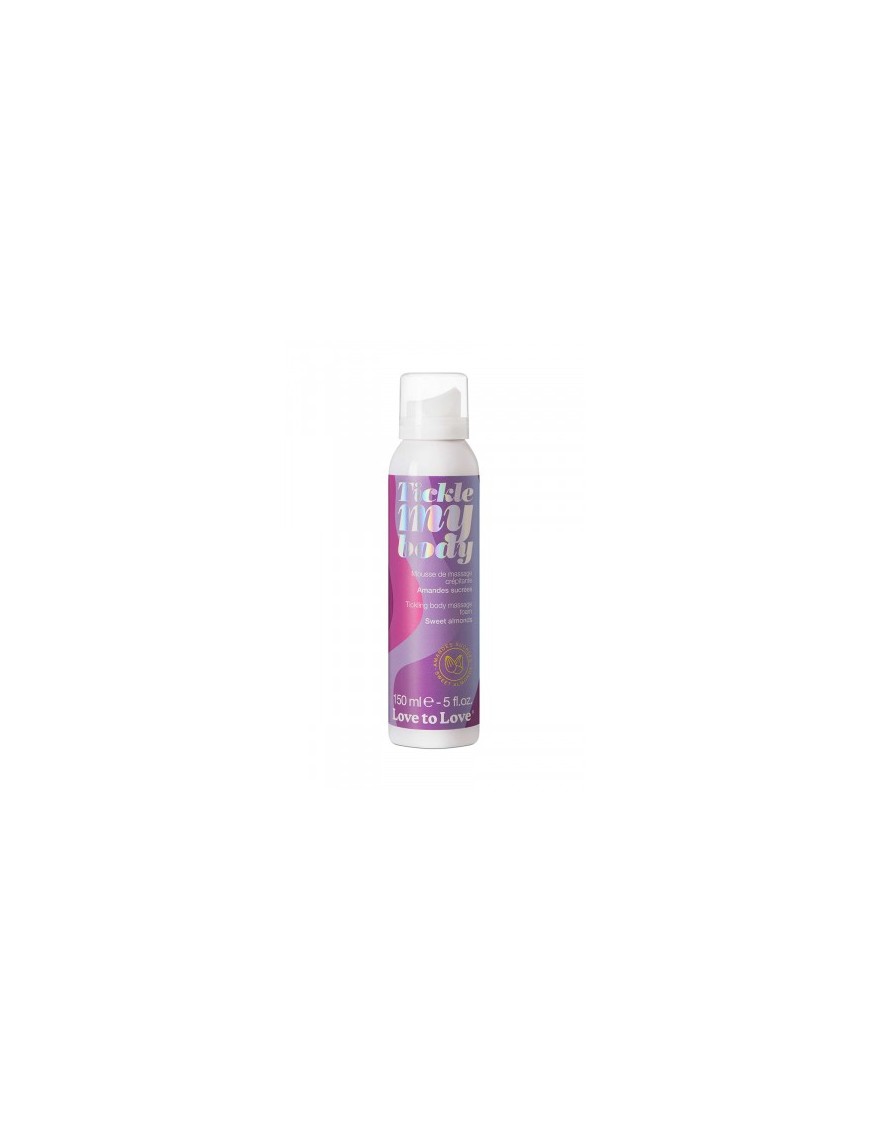 Mousse massage crépitante - Amande sucrée