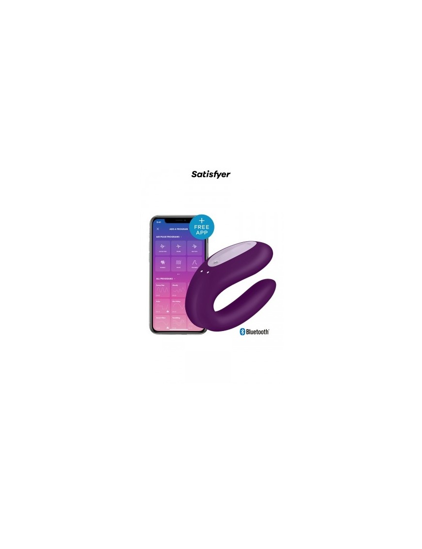 Stimulateur Double Joy violet - Satisfyer