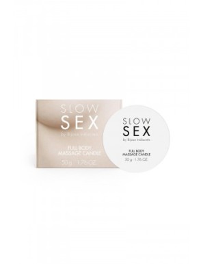 Bougie de massage Slow Sex 50g - Bijoux Indiscrets