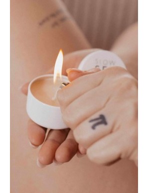 Bougie de massage Slow Sex 50g - Bijoux Indiscrets