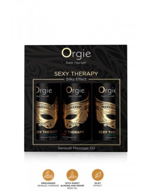 Coffret 3 huiles de massage sensuel Sexy Therapy Collection
