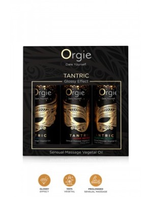 Coffret 3 huiles de massage Sensuel Tantric Collection