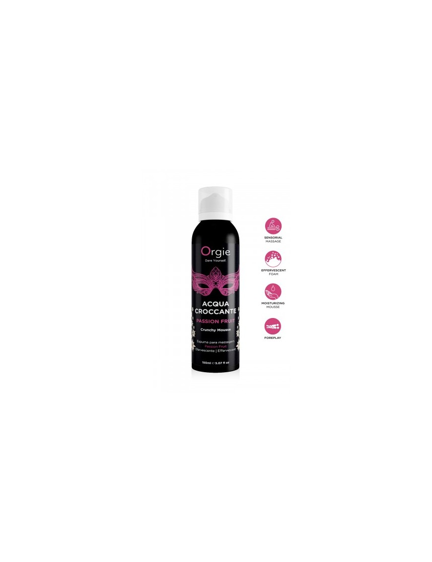 Mousse de massage effervescente Fruit de la Passion