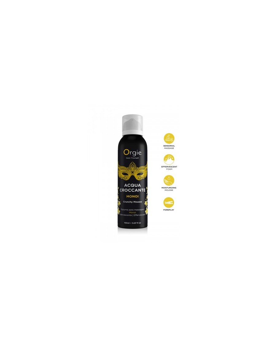 Mousse de massage effervescente Monoi 150ml