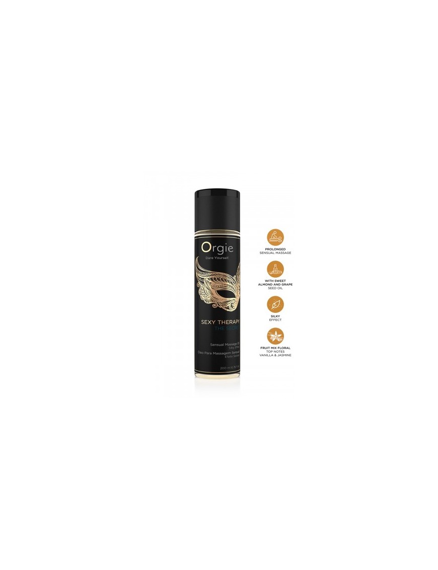 Huile De Massage Sensuelle Sexy Therapy The Secret 200ml