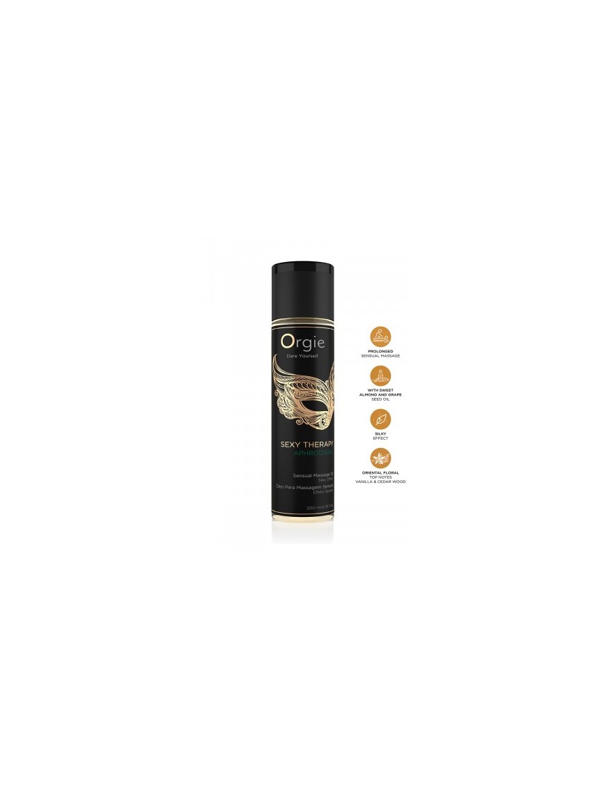 Huile De Massage Sensuelle Sexy Therapy Aphrodisiac 200ml