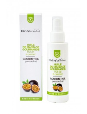 Huile de massage gourmande BIO Fruit de la passion