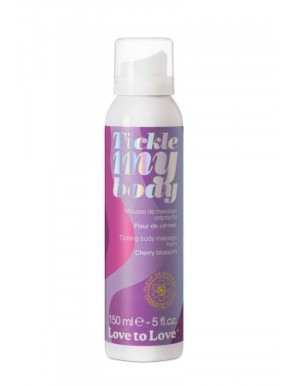 Mousse massage crépitante -  cerisier