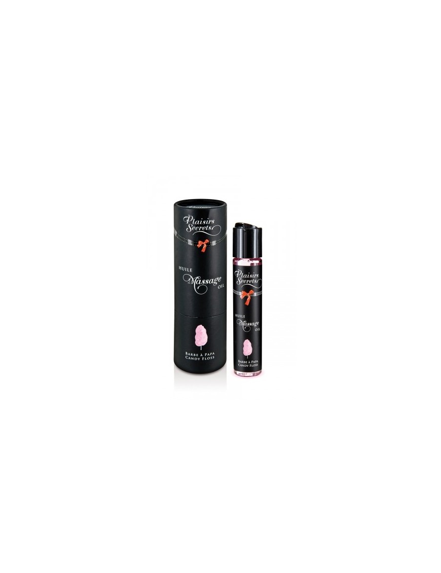 Huile de massage gourmande - Barbe a papa