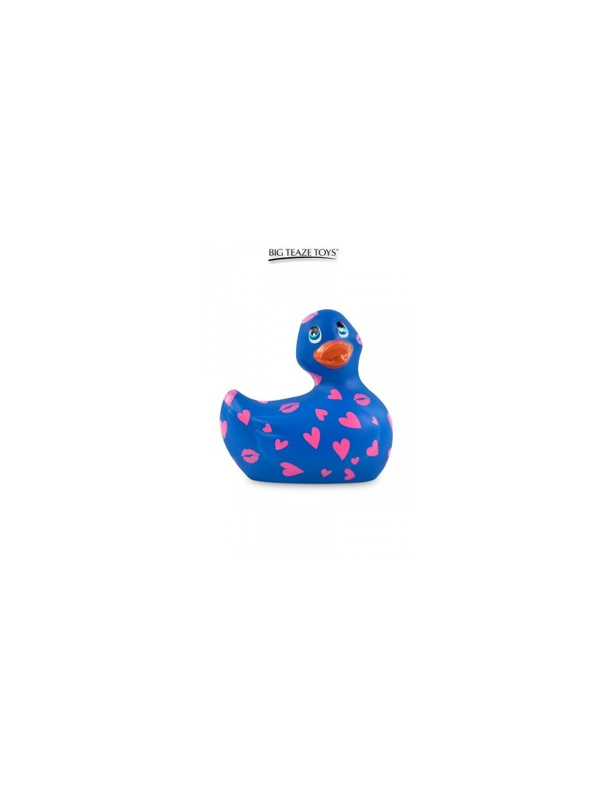 Mini canard vibrant Romance bleu et rose