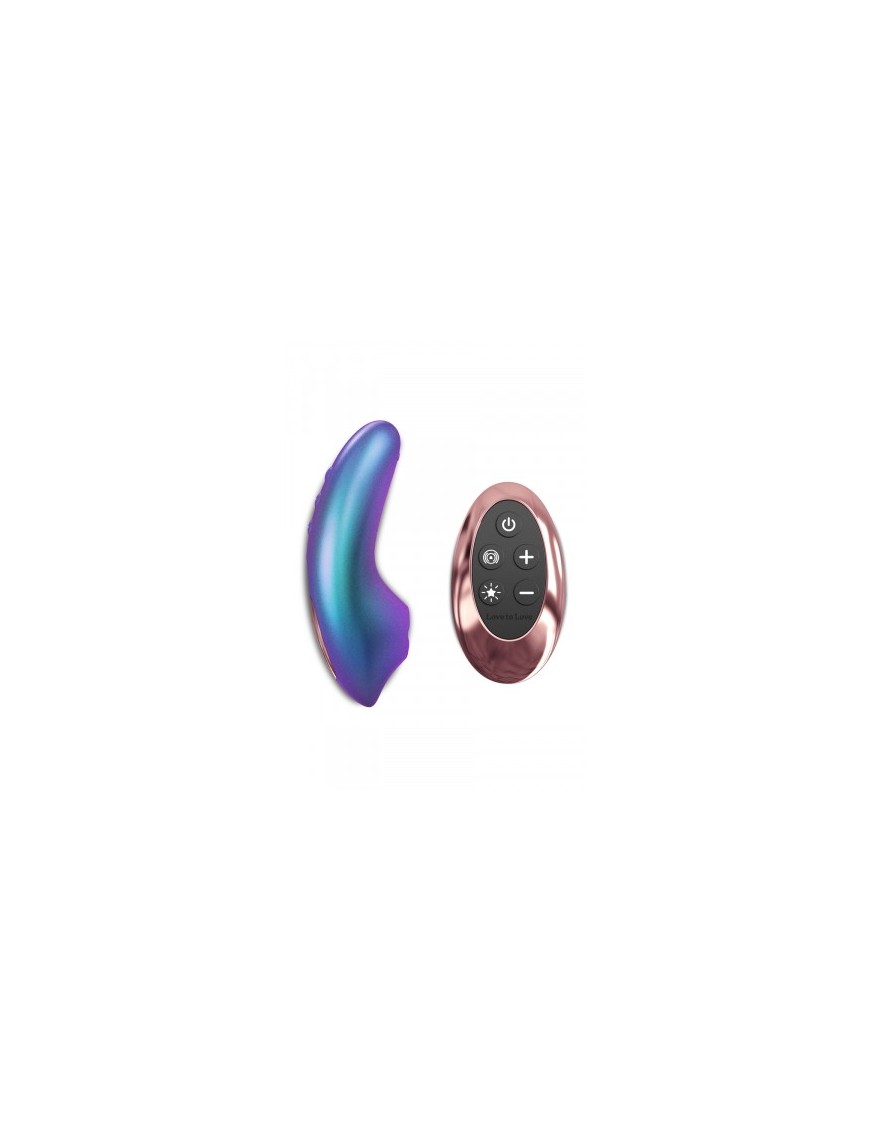 Masseur clitoridien télécommandé Dreamer Iridescent Turquoise - Love to Love