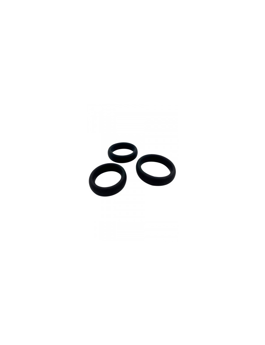 Kit 3 cockrings Sensual Pleasure Rings - Alive