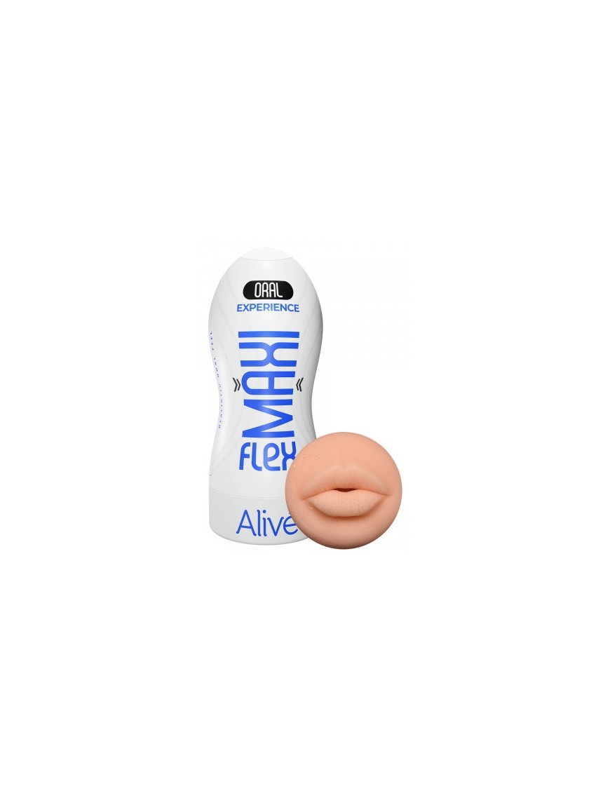 Masturbateur Maxi Flex Oral Experience - Alive
