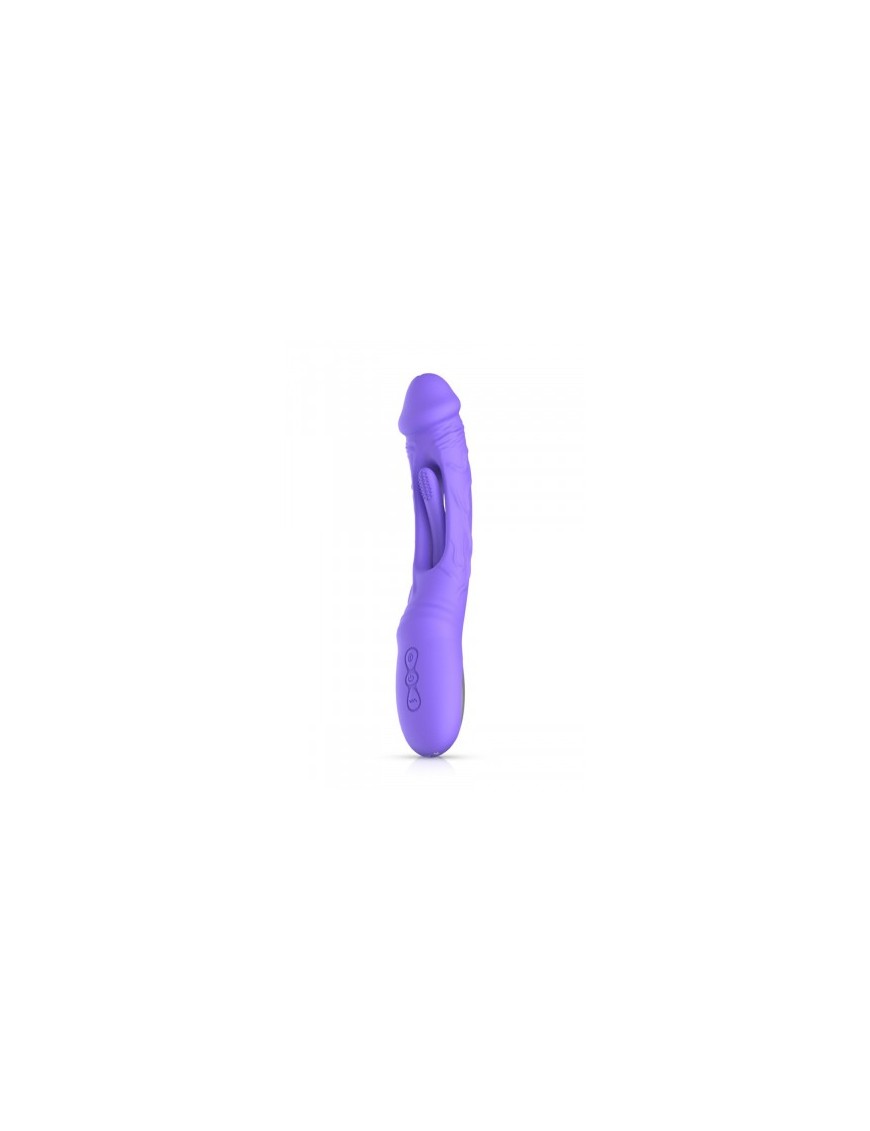 Vibro avec stimulateur de point G Flax - Good Vibes Only